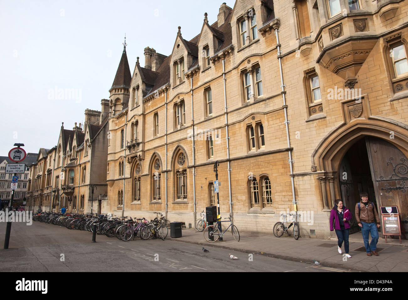 Balliol College dell'Università di Oxford, Oxford, England, Regno Unito Foto Stock