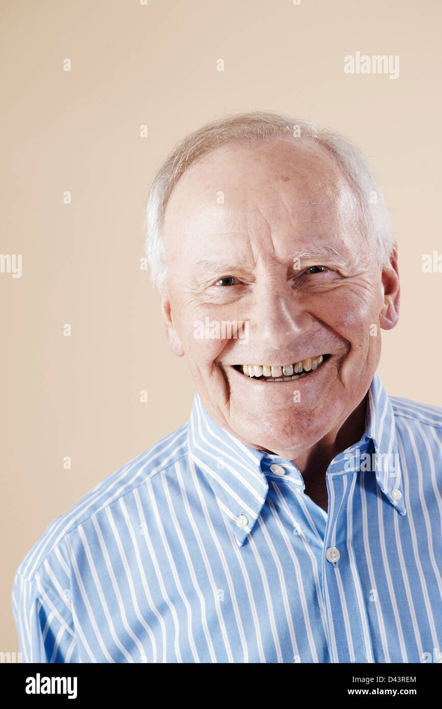 Ritratto di uomo Senior Foto Stock