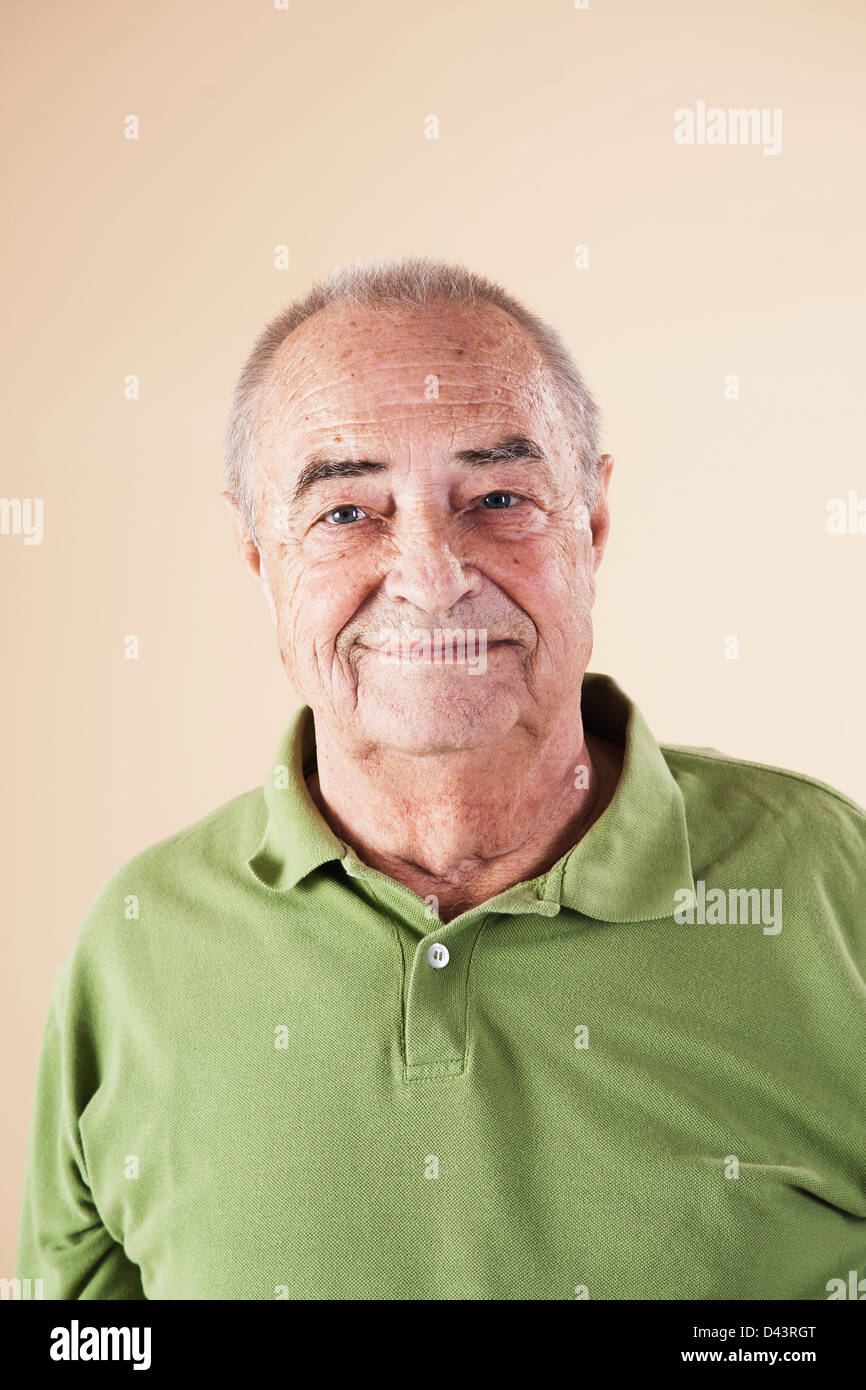 Ritratto di uomo Senior Foto Stock