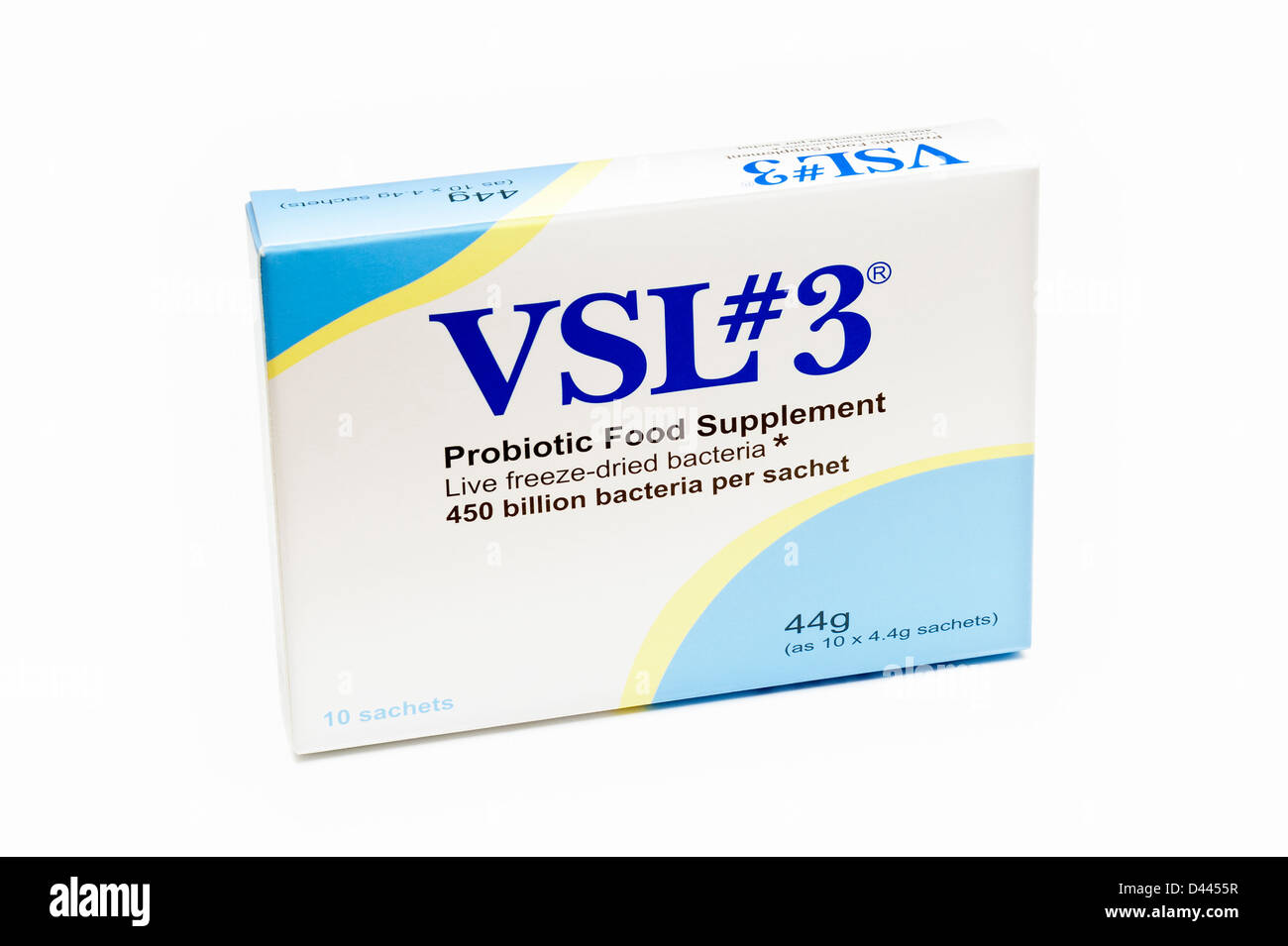 Scatola di imballaggio per la VSL#3 (VSL 3). Una batteri di acido lattico probiotico di integratore alimentare Foto Stock