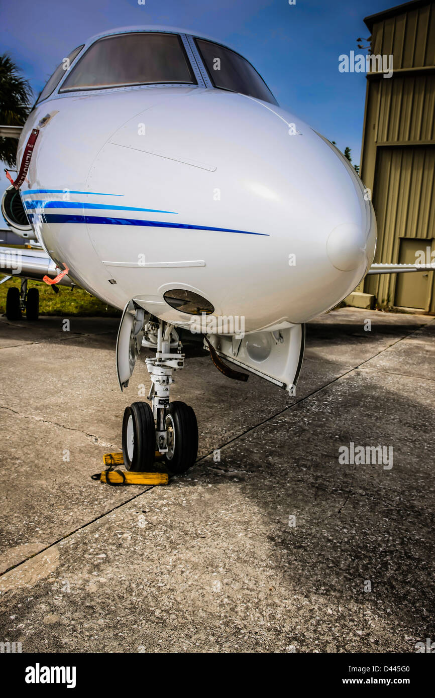 Hawker Beechcraft 900XP business jet Foto Stock