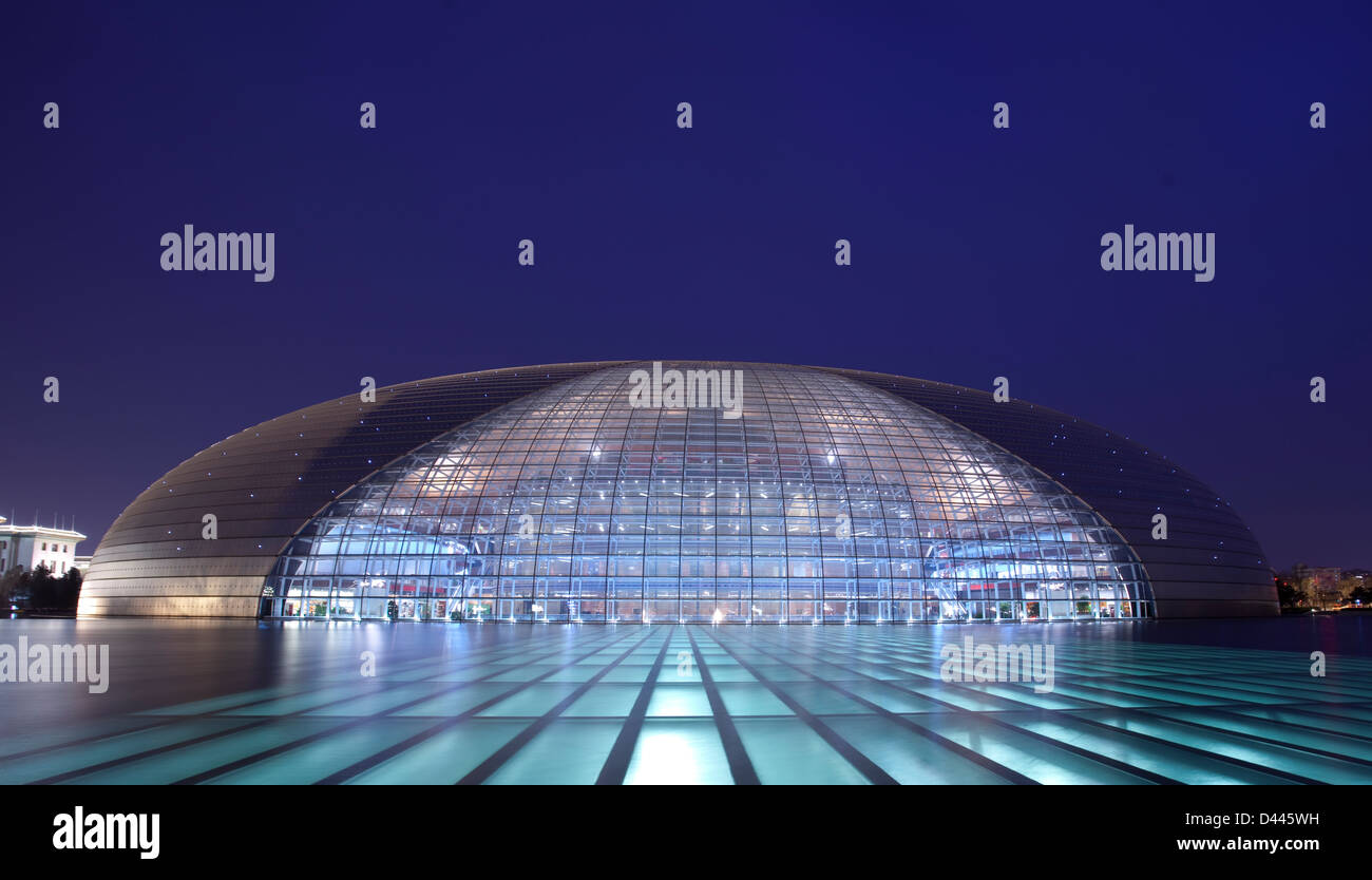 Il Centro Nazionale delle Arti, Pechino, Cina Foto Stock
