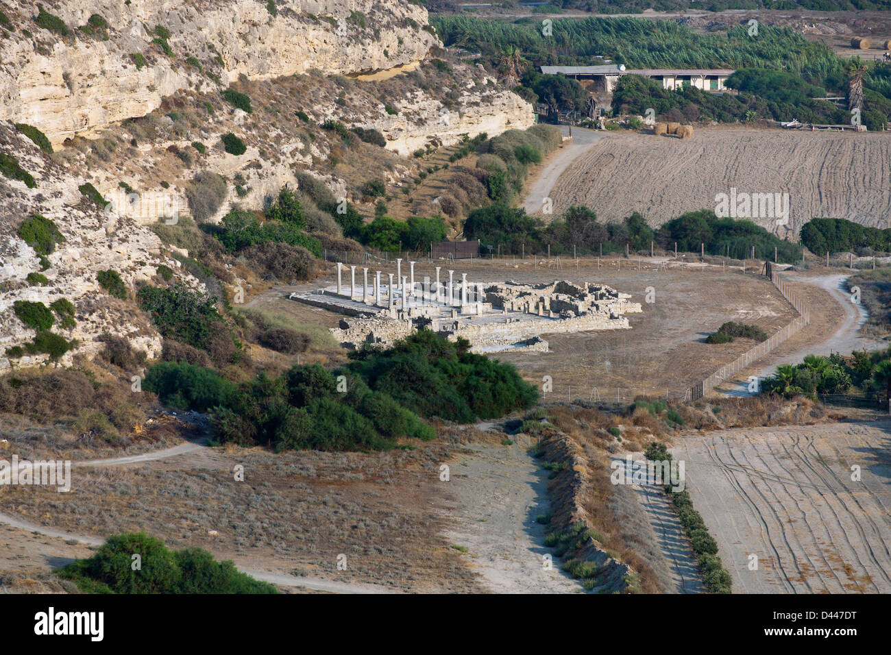 Sito archeologico di Kourion, Cipro Foto Stock