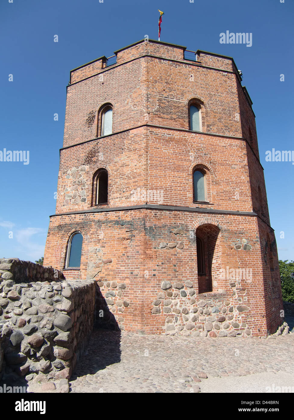 Torre Gediminas (Vilnius, Repubblica di Lituania) Foto Stock