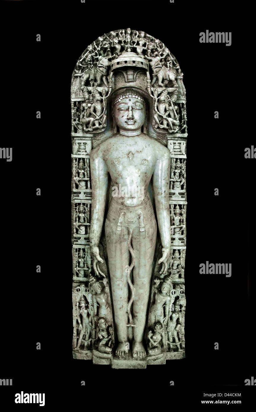 Shantinath Shantinatha 1138 Jain il Giainismo Veravan a sud di Parkar India Foto Stock