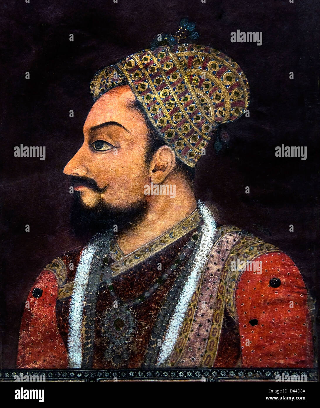Muhammad Adil Shah quarto dominatore del Sur dinastia medievale dinastia afgana dell India settentrionale17th cento Decanni Bijapur India Foto Stock