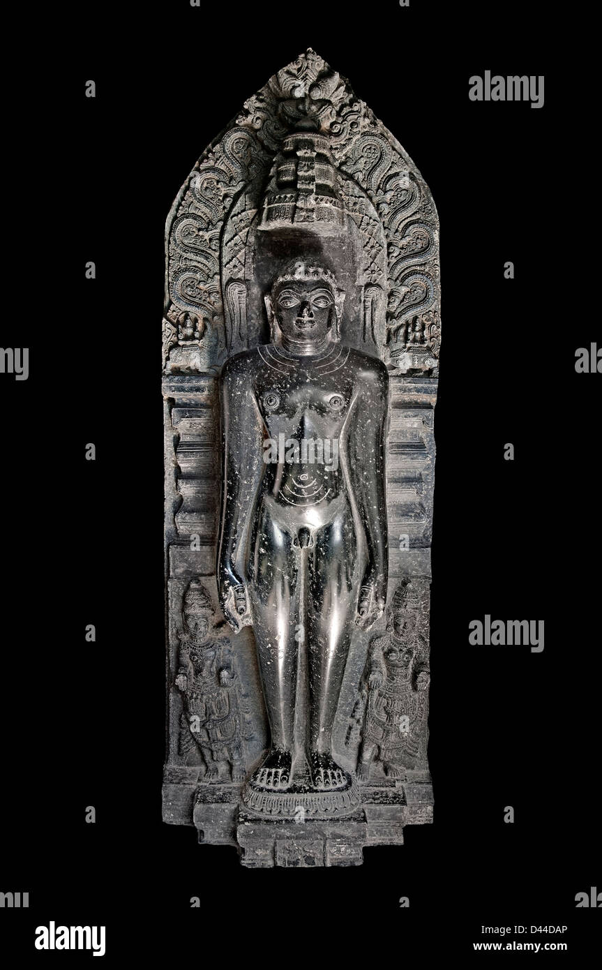 Mahavir Karnata del XII secolo Jain Jainismo India Foto Stock
