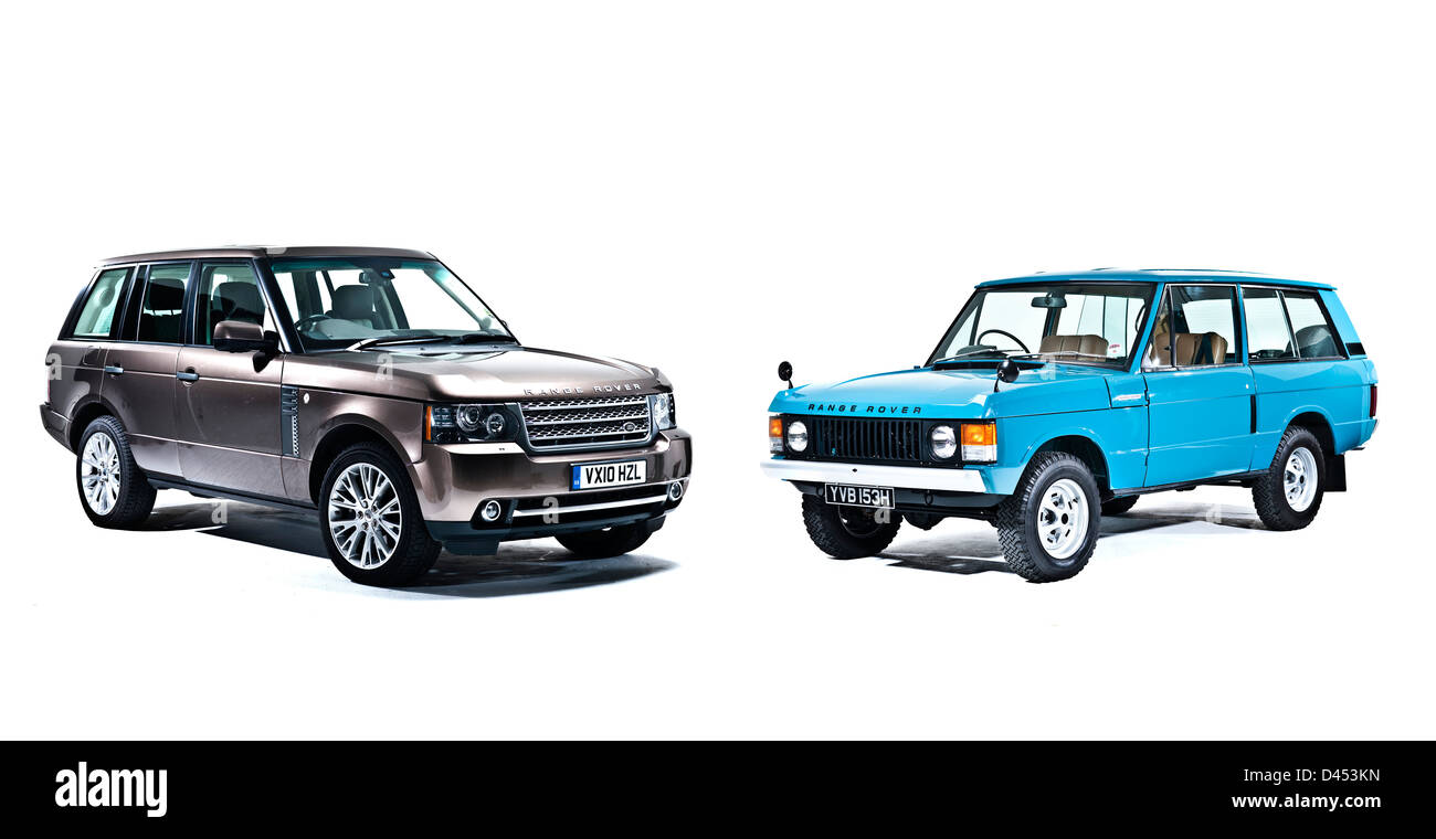 40 anni di Range Rover, Londra, 19 11 2010 Foto Stock