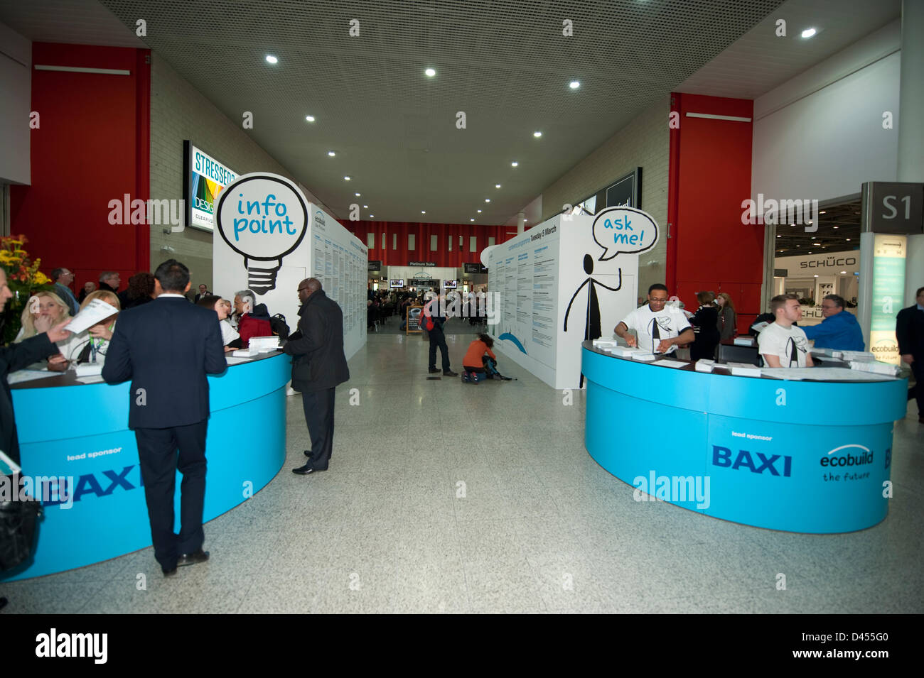 Londra, Regno Unito. Il 5 marzo 2013. La più grande vetrina di edilizia sostenibile prodotti nel mondo si apre per 3 giorni a Excel di Londra. Credito: Malcolm Park / Alamy Live News Foto Stock