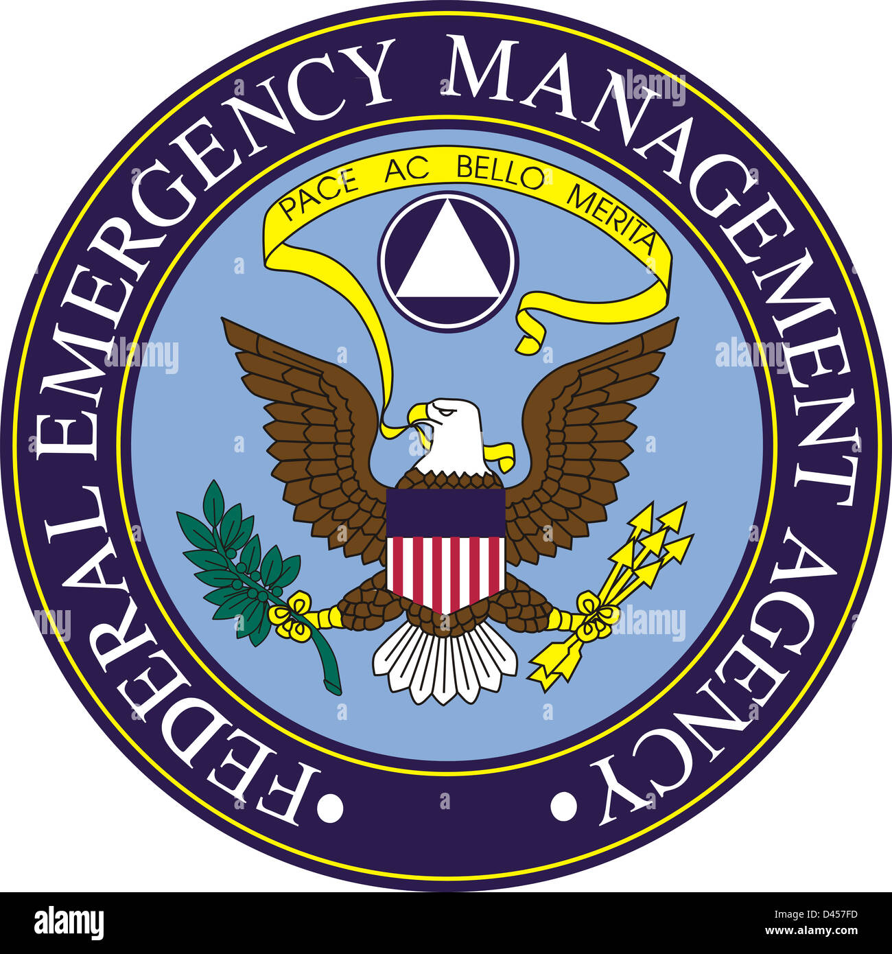 Stati Uniti Federal Emergency Management Agency guarnizione di tenuta Foto Stock