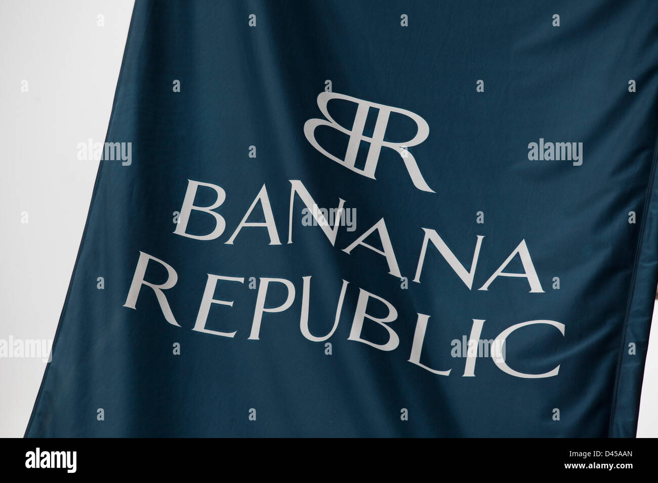 Segno per negozio di abbigliamento repubblica delle banane Foto stock -  Alamy