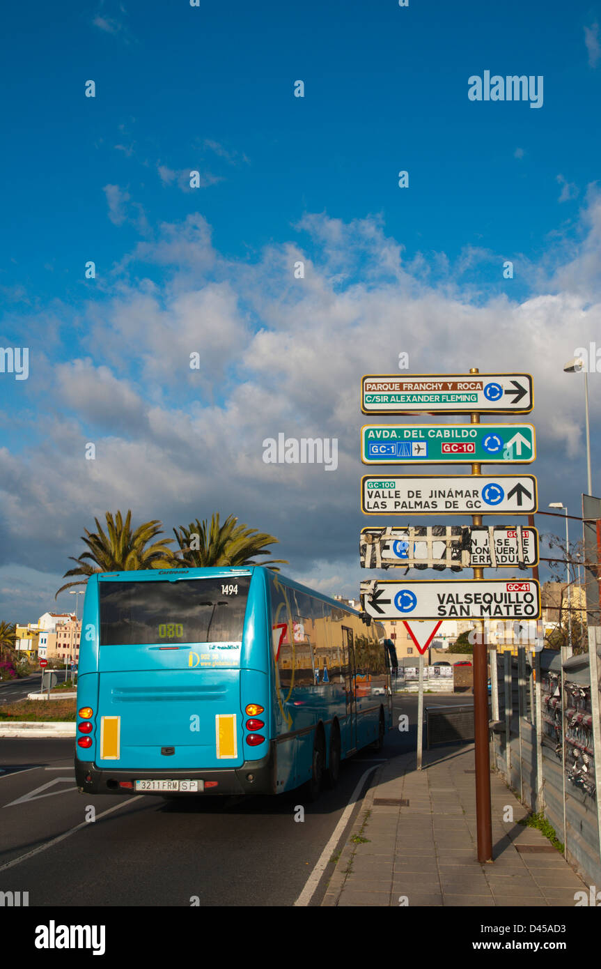 Telde città Gran Canaria Island nelle Isole Canarie Spagna Europa Foto Stock