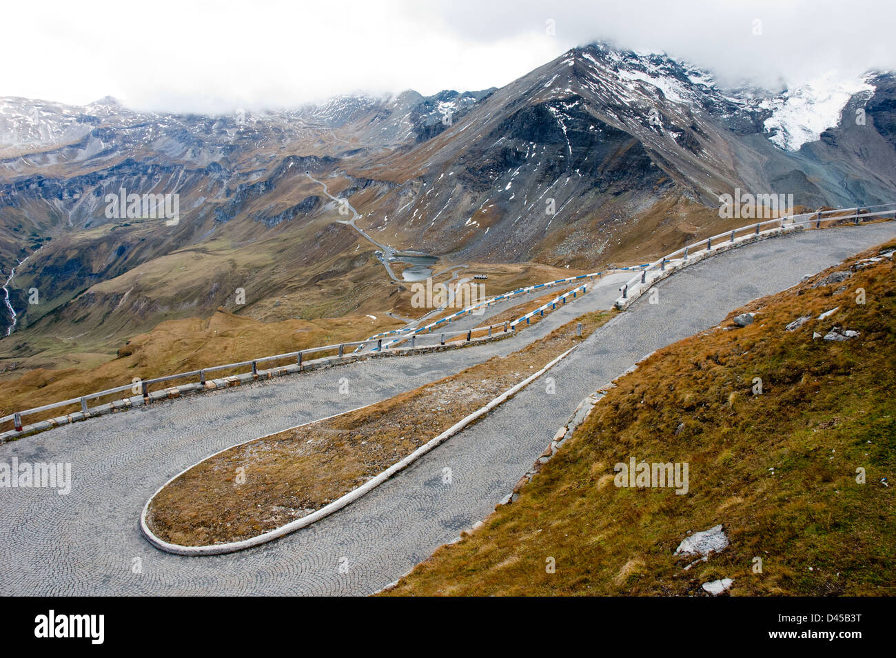 Grossglockner Strada alpina Foto Stock