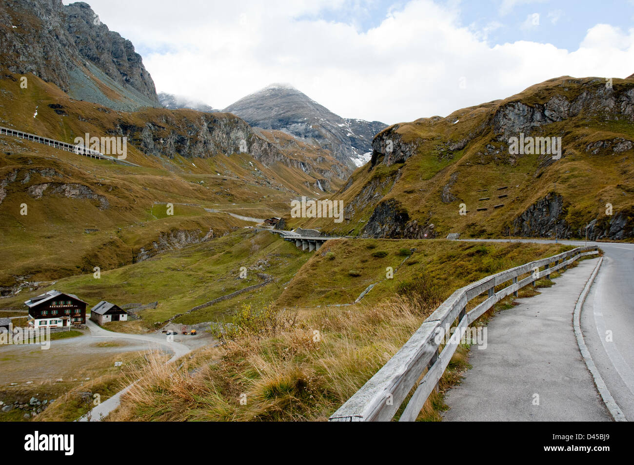 Grossglockner Strada alpina Foto Stock