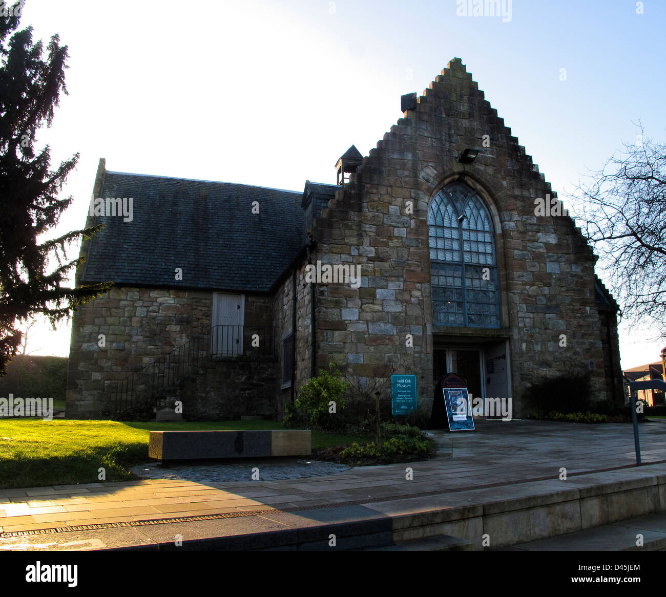 Auld Kirk museum Kirkintilloch East Dunbartonshire Foto Stock