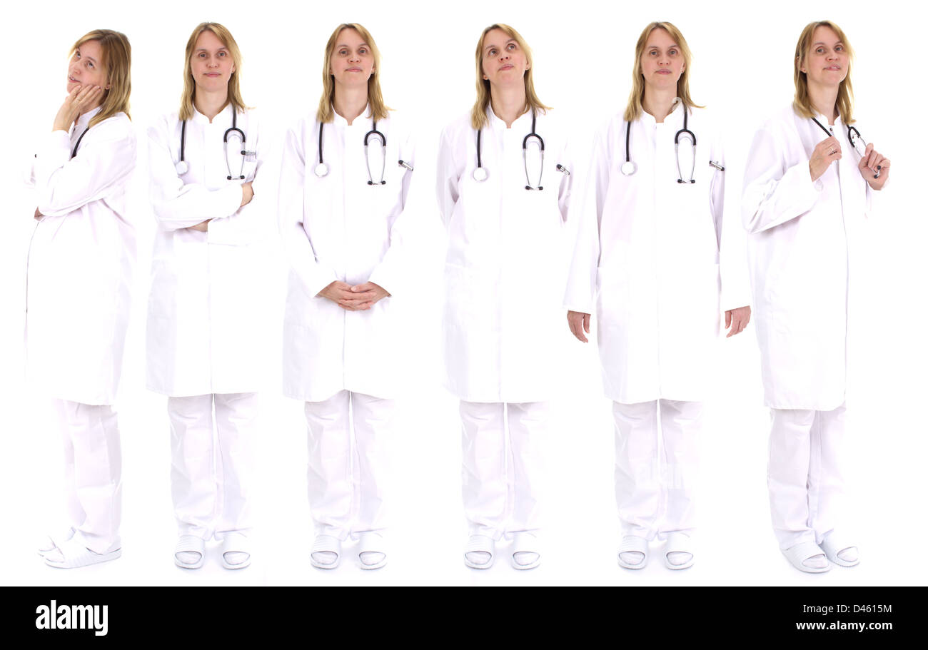 Femmina medici Foto Stock