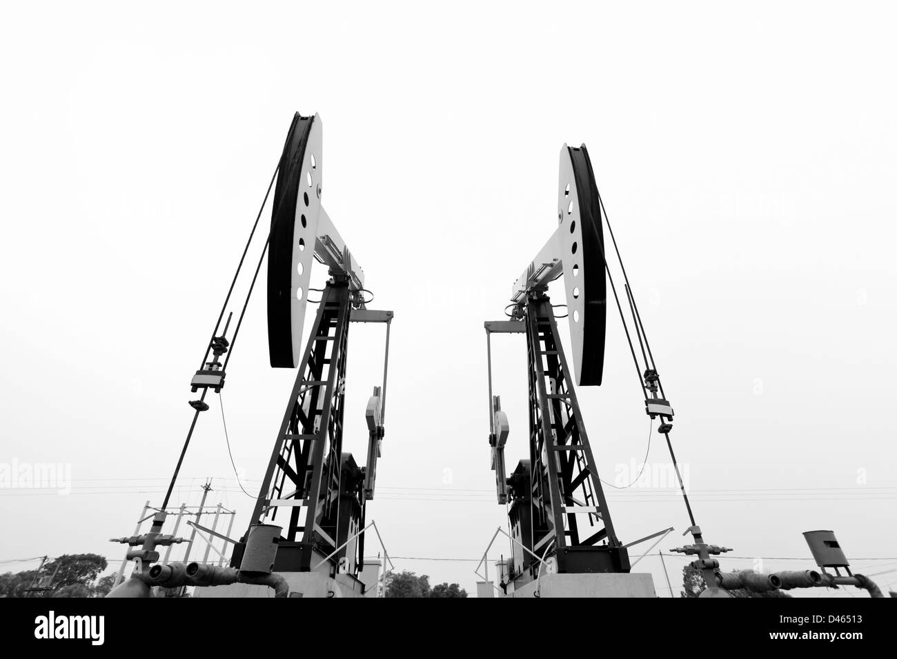 Industria petrolifera Foto Stock