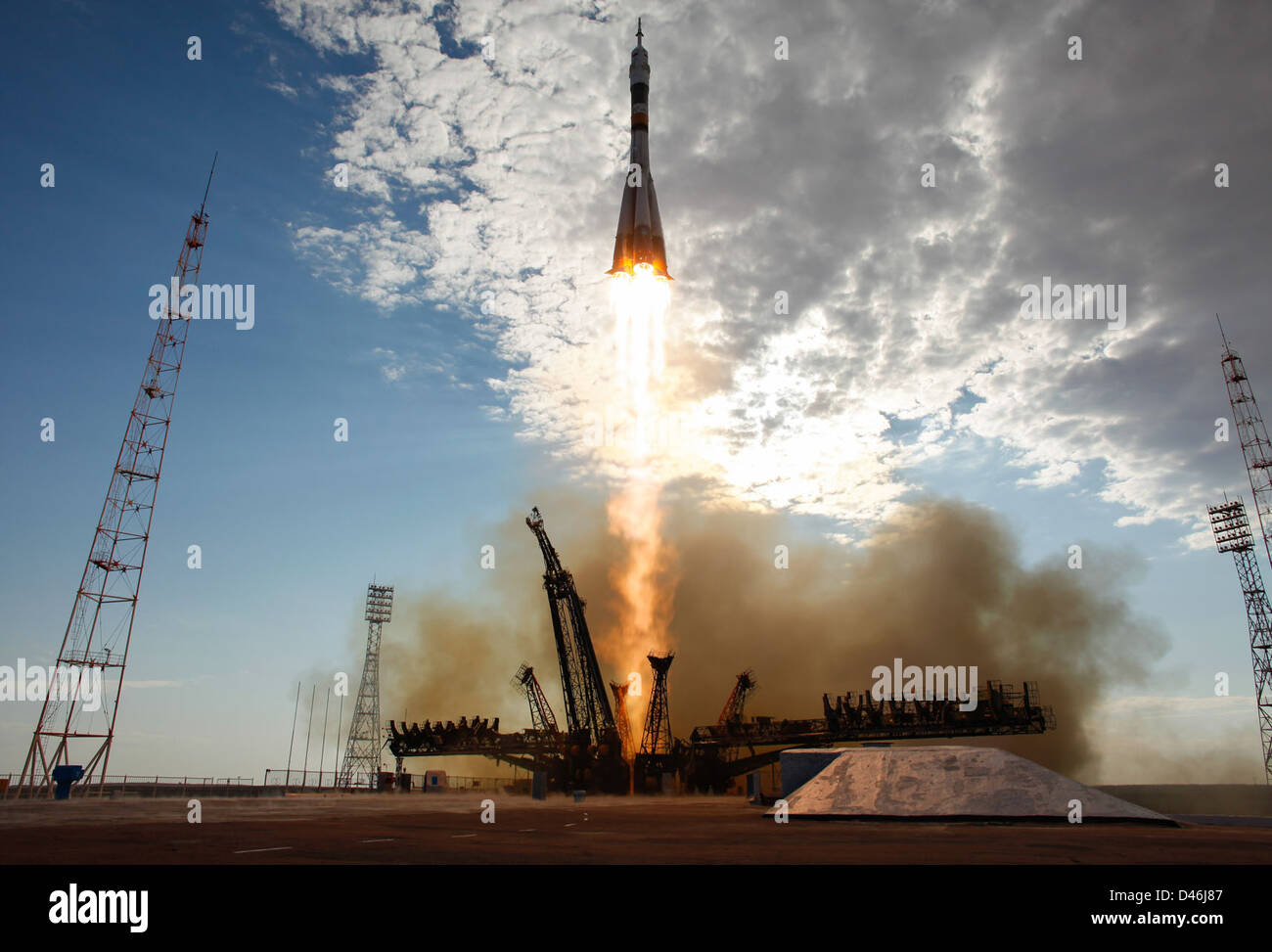 Expedition 32 di lancio (201207150015HQ) Foto Stock