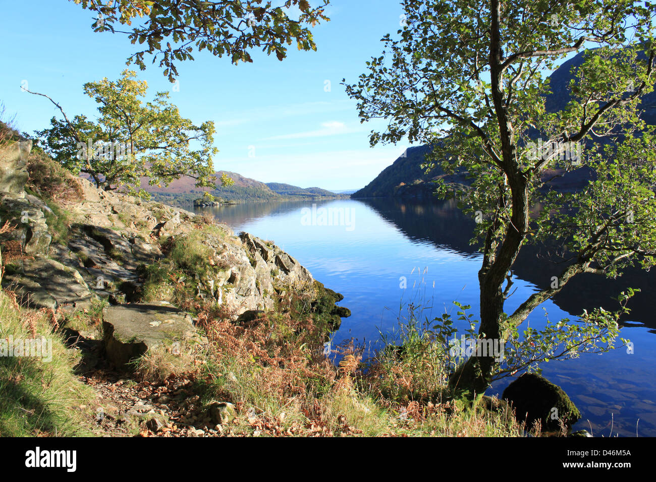 Ullswater Lake, Cumbria, Inghilterra. Foto Stock