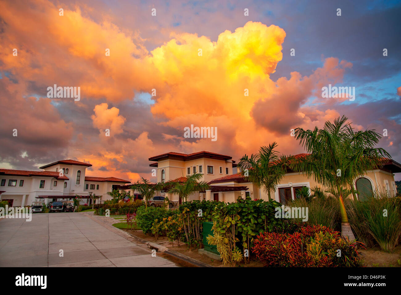 Ville a Pristine Bay resort Foto Stock