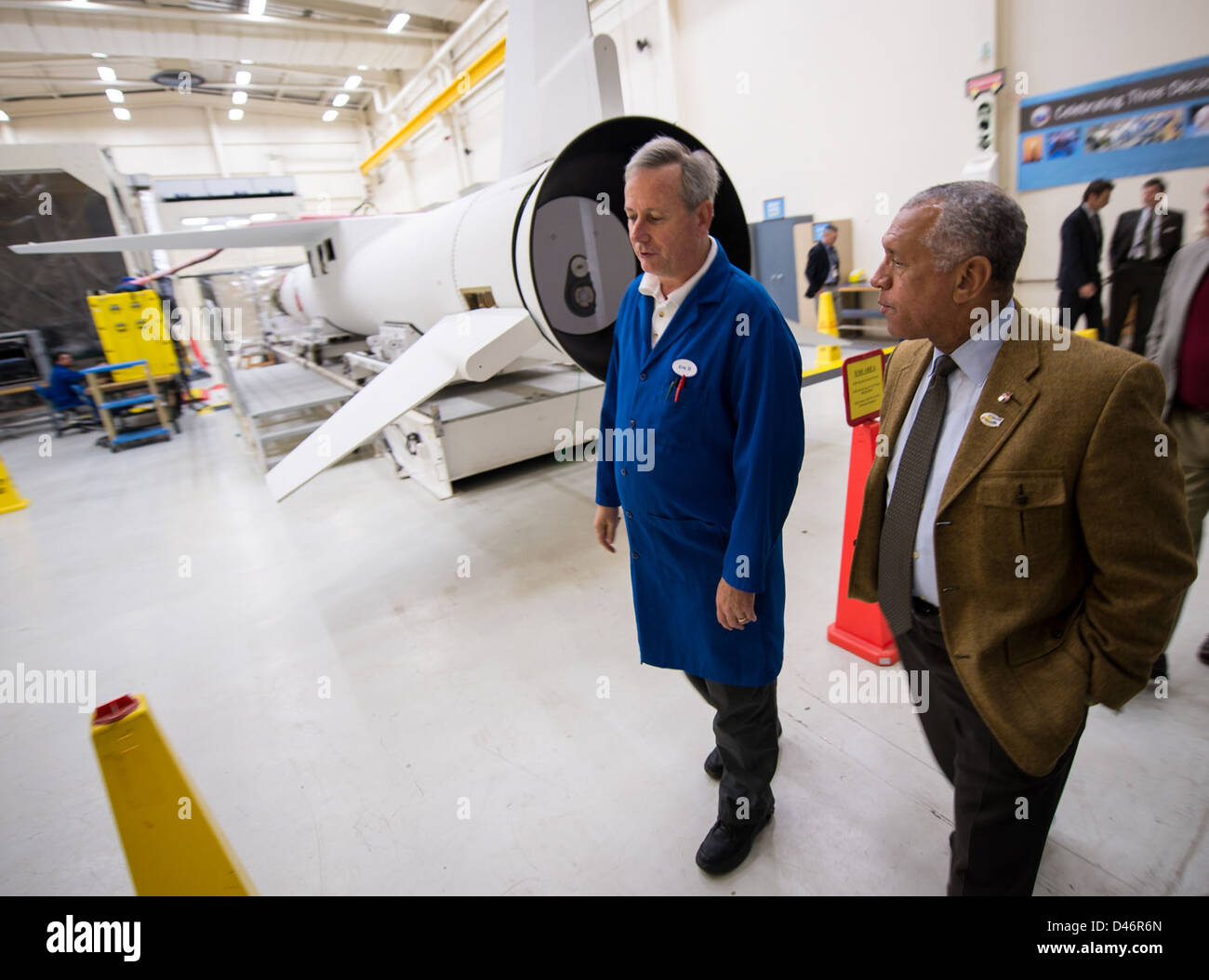 Orbital Sciences Vandenberg Tour (201302110009HQ) Foto Stock