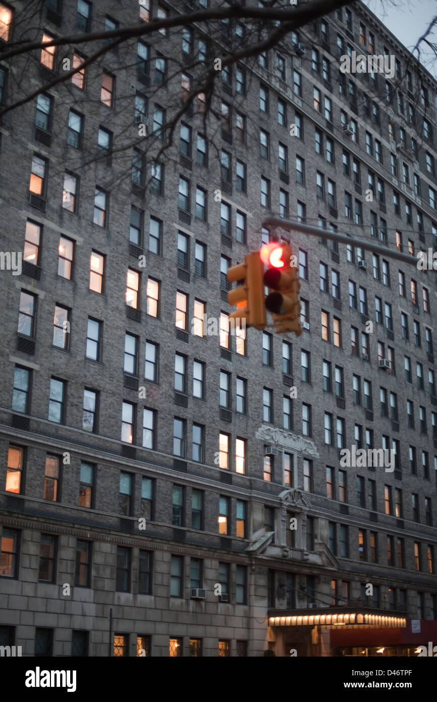 New York City architettura. Stati Uniti. Foto Stock