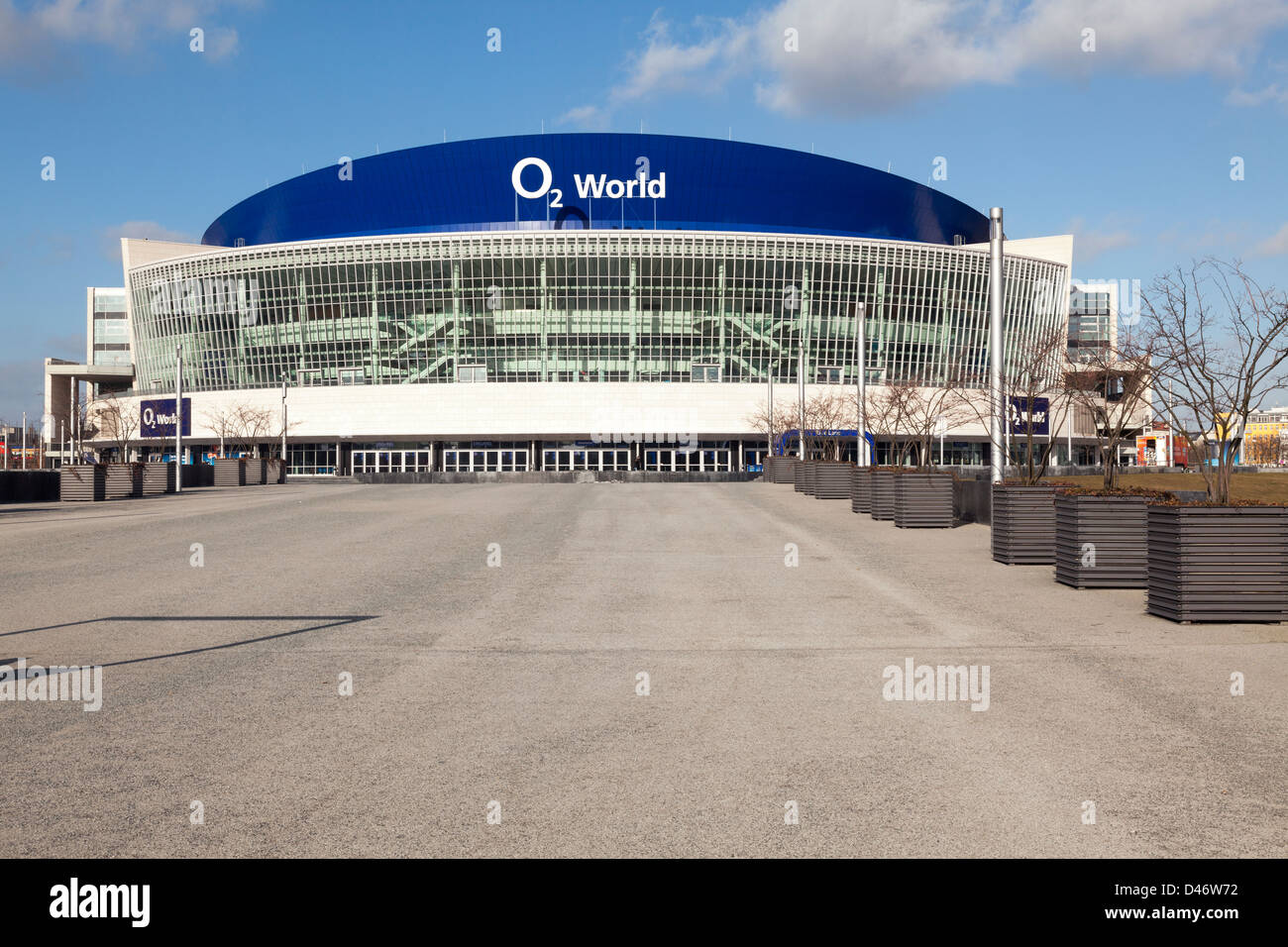 Arena O2 World di Berlino, Germania Foto Stock