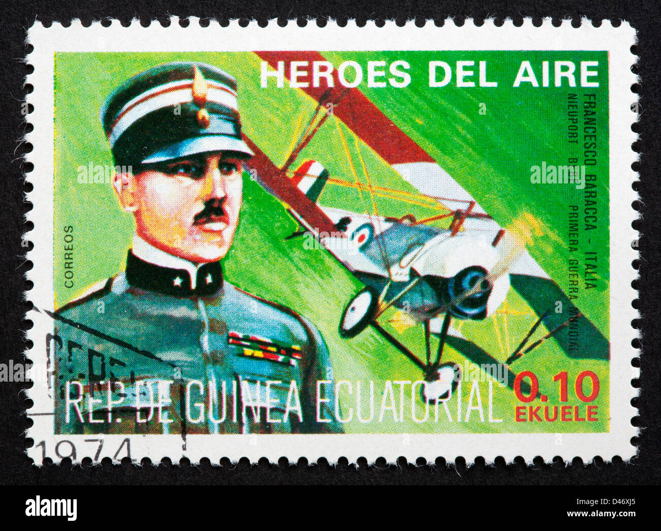 Guinea equatoriale francobollo Foto Stock
