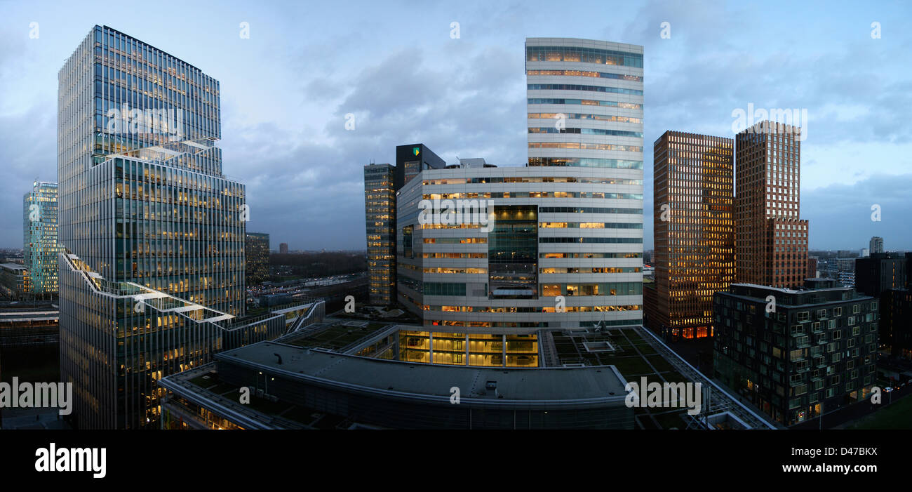 I Paesi Bassi Olanda Amsterdam uffici WTC World Trade Center architettura banca Foto Stock