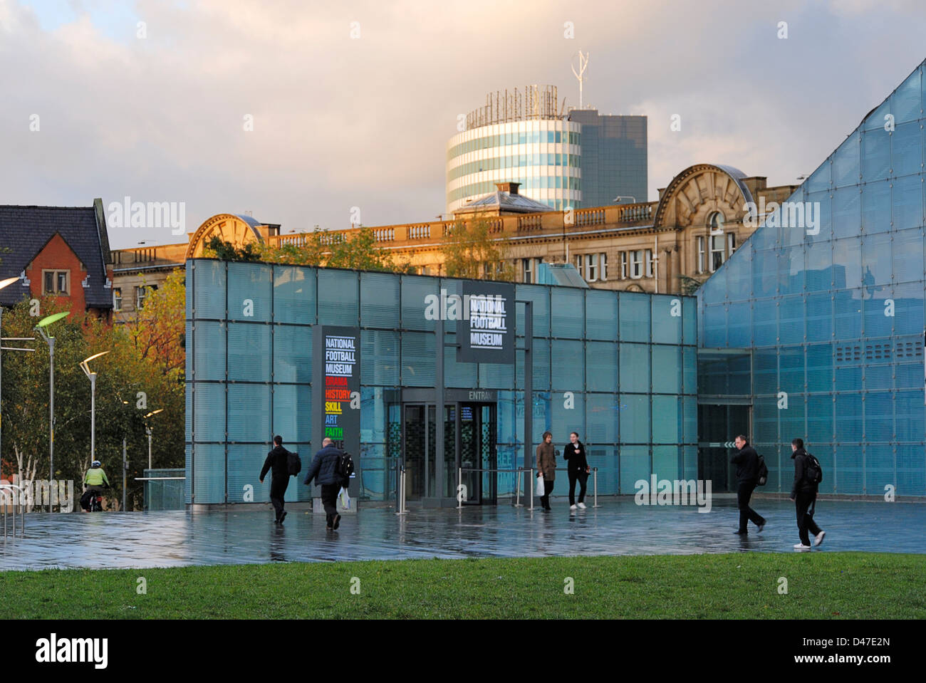 Museo Nazionale del Calcio - precedentemente URBIS edificio progettato da Ian Simpson Architects Foto Stock