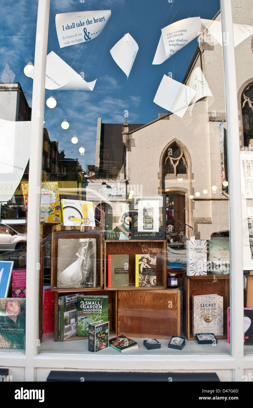 Lutyens & Rubinstein Bookshop, Kensington Park Rd, Notting Hill, London, W11, Regno Unito Foto Stock