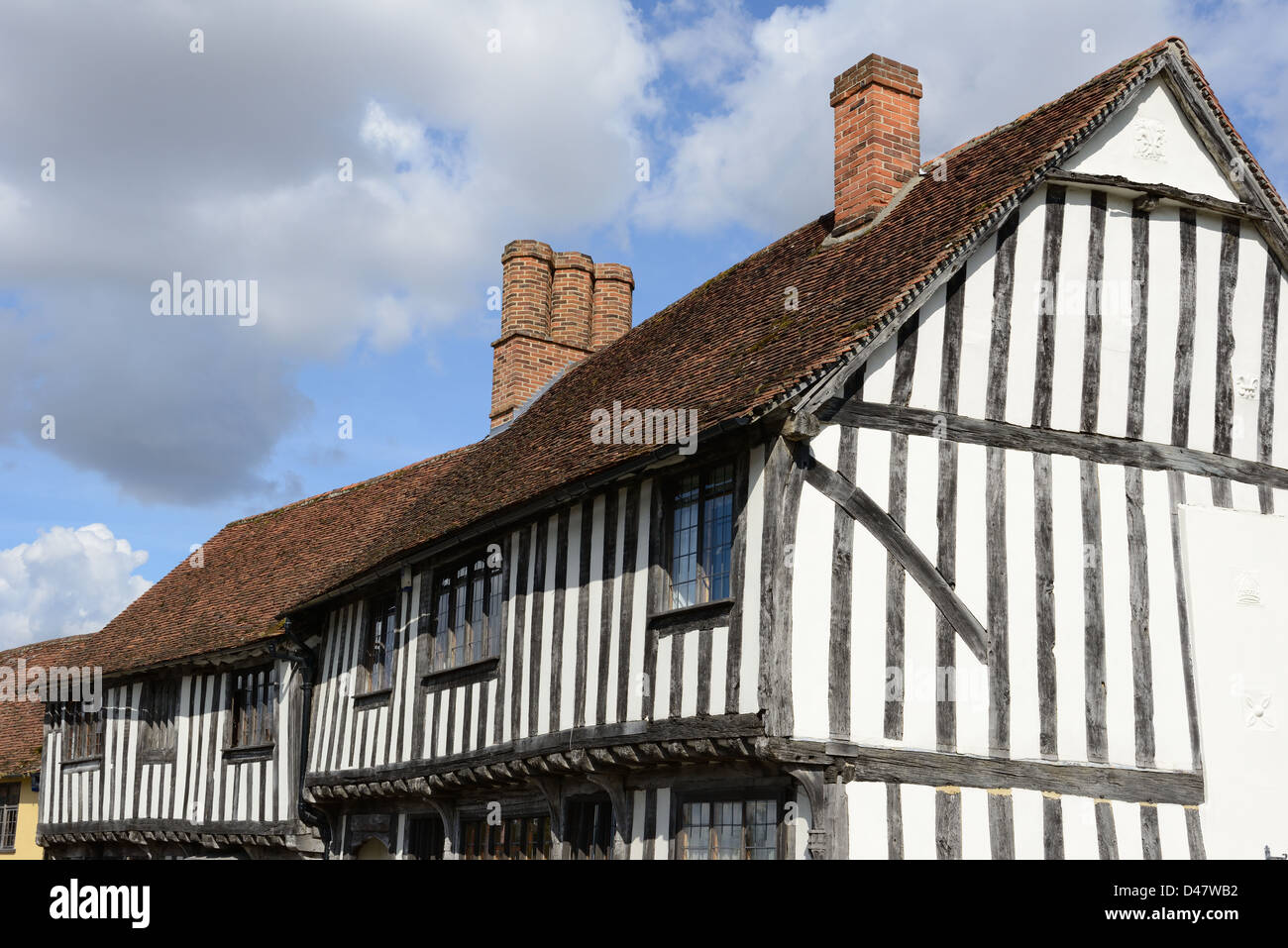 In stile Tudor House a Lavenham, Inghilterra Foto Stock