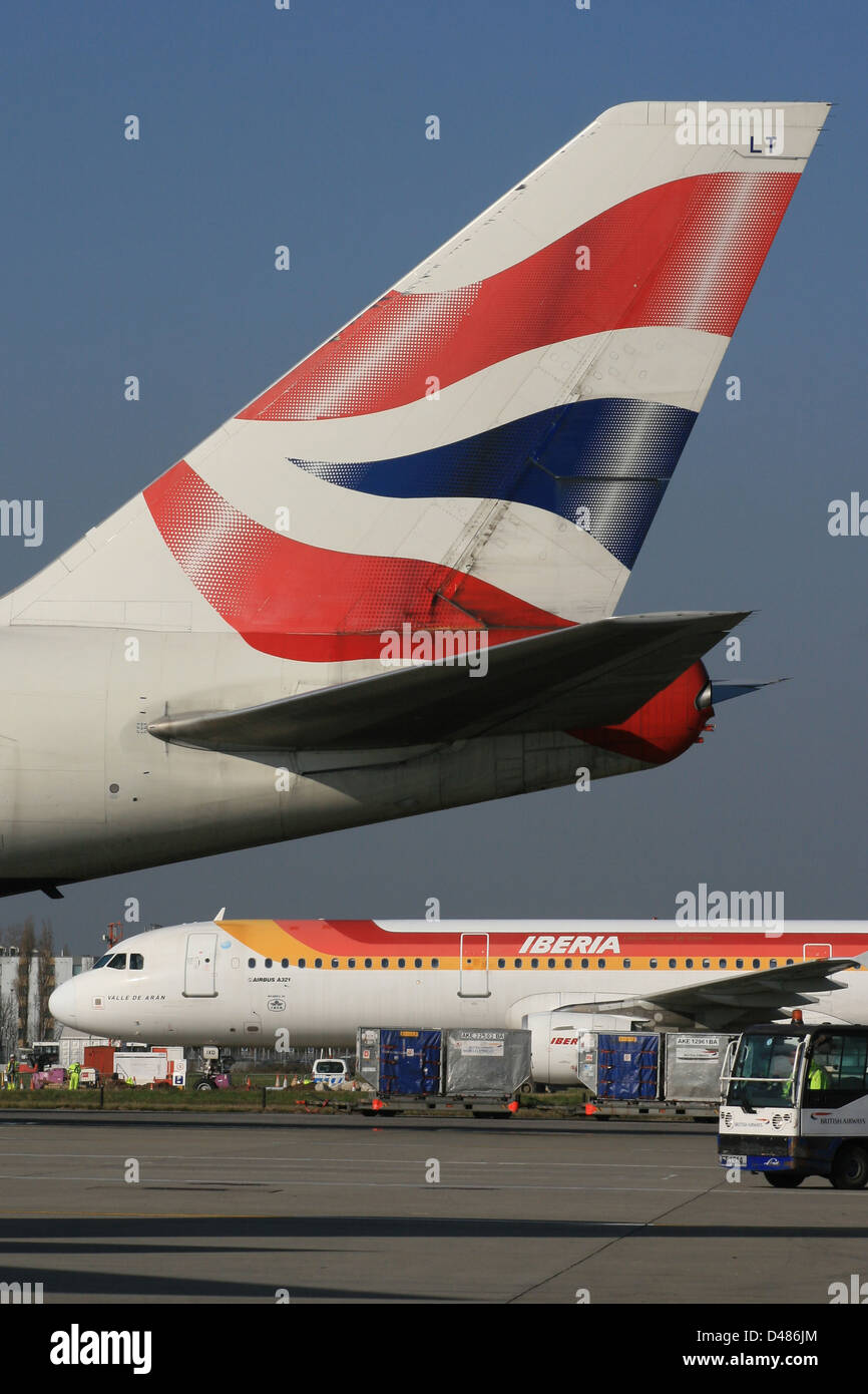 International Airlines Group Iberia ba Foto Stock