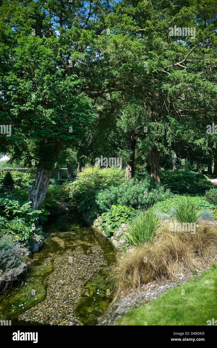 Estate a West Dean Gardens vicino a Chichester, West Sussex, Regno Unito Foto Stock