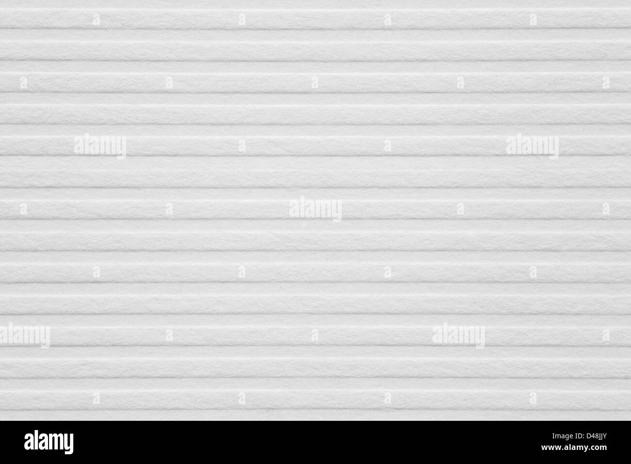 Libro bianco sullo sfondo 0r striscia orizzontale texture pattern Foto Stock