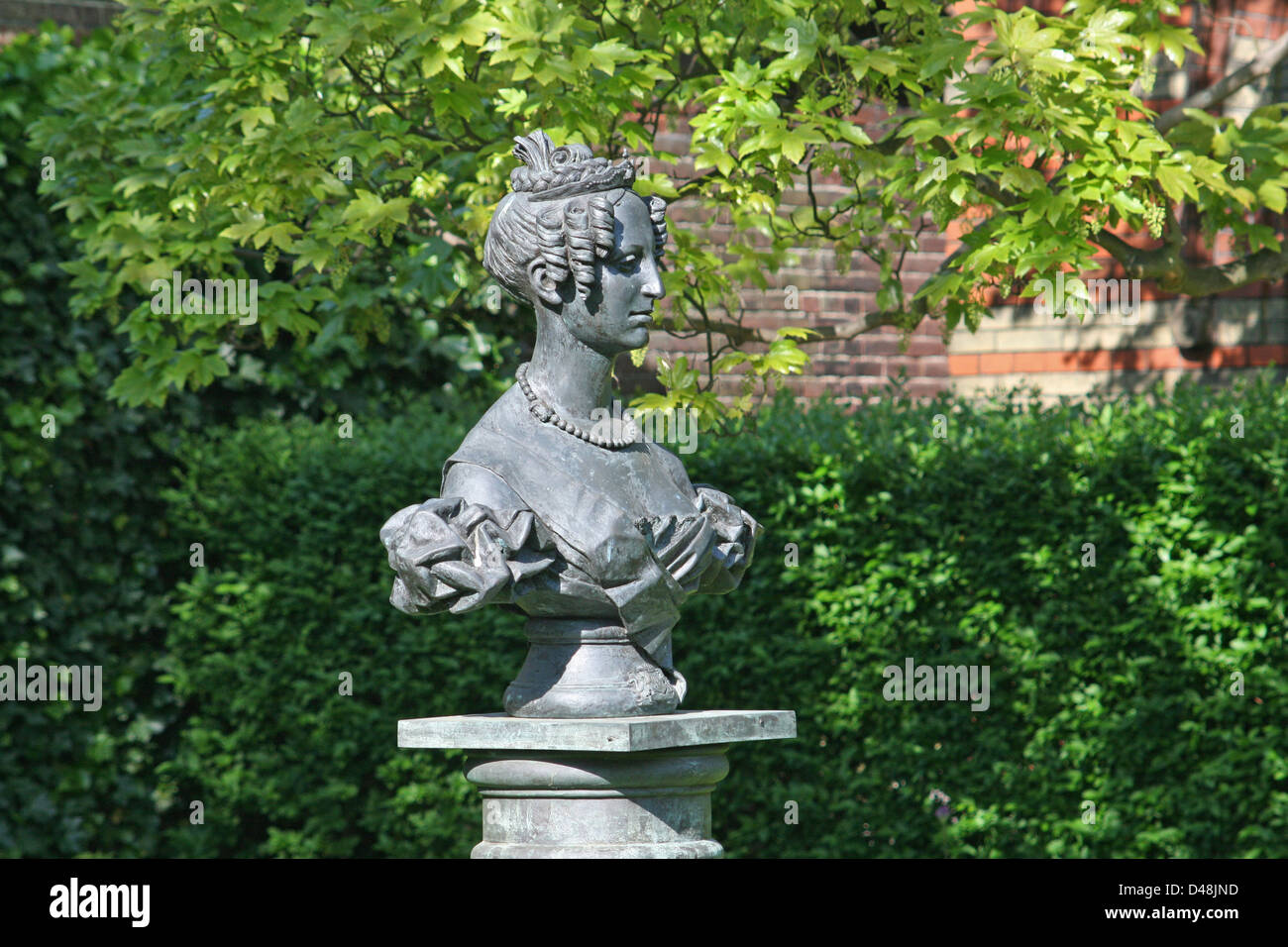 Lo zar Pietro il Grande di Russia Museo Romanov Zaandam Zaanstad Giardino i Paesi Bassi Olanda Krimp 23-24 1895 Anna Paulowna Foto Stock