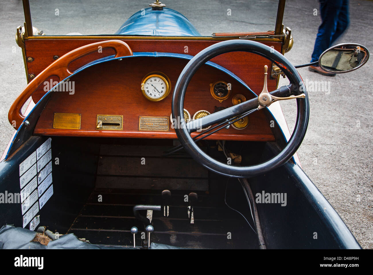 1921 Carden Cyclecar, evento VSCC, Brooklands, Weybridge Surrey UK Foto Stock