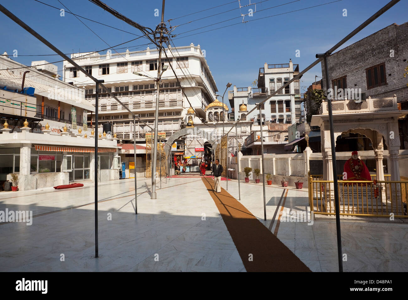 Ingresso alla Shree Durgiana tempio indù di Amritsar Punjab India Foto Stock Ingresso alla Shree Durgiana tempio indù di Amritsar Punjab India Foto Stock