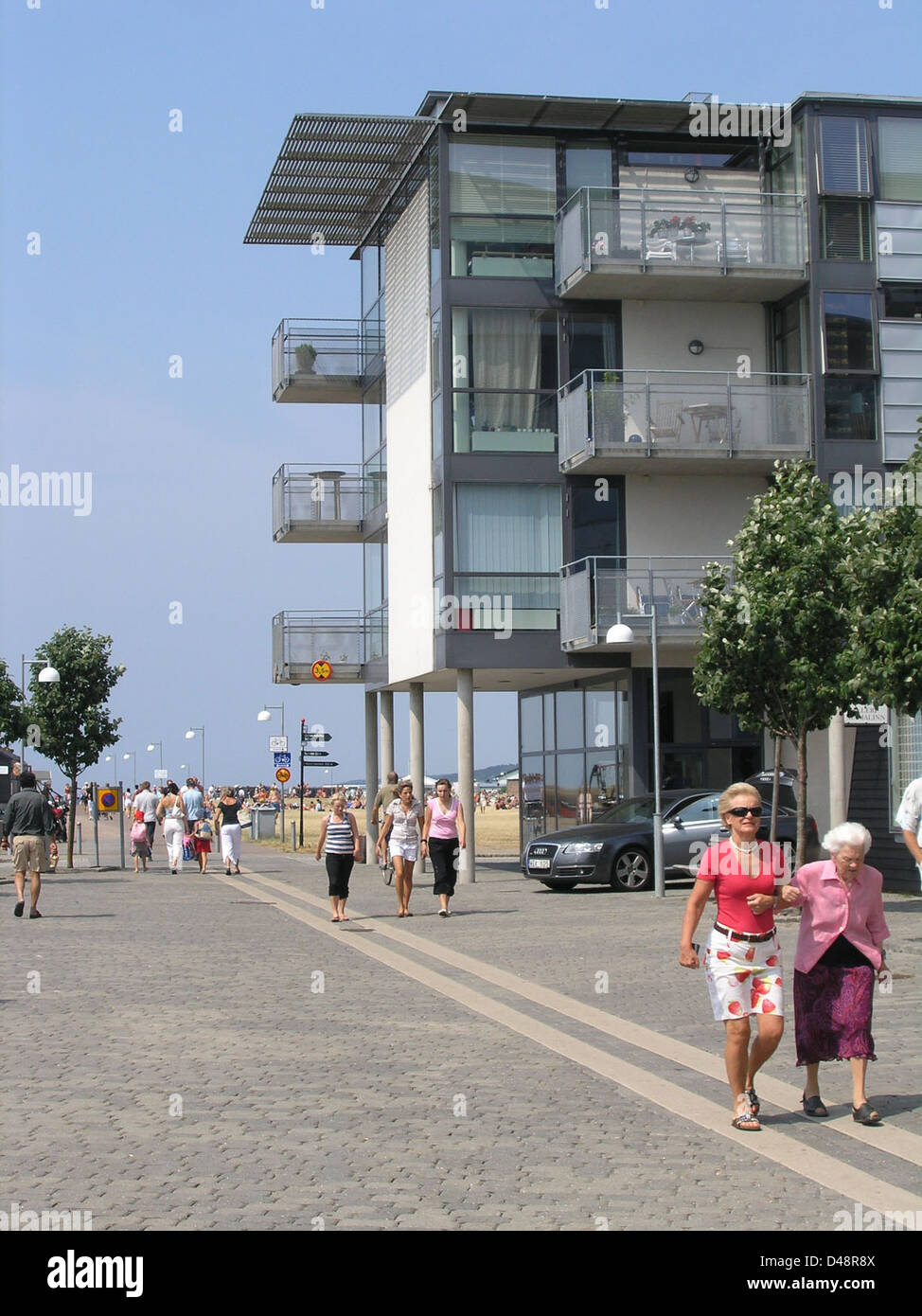 Helsingborg norra hamnen, juni 2006 Foto Stock