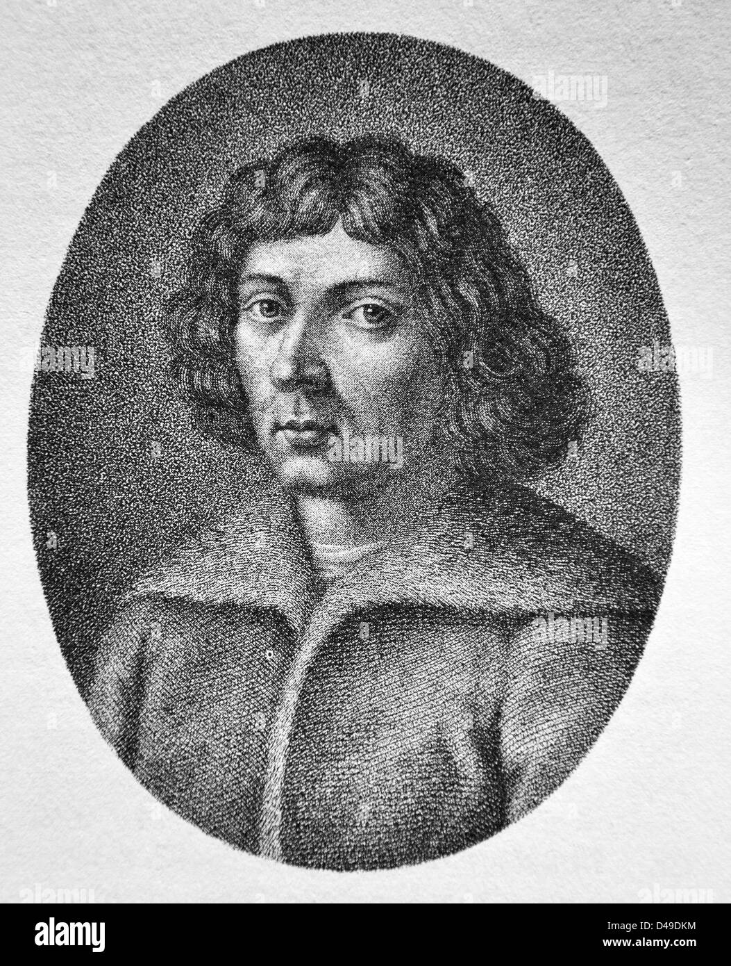 Niccolò Copernico, matematico e astronomo Foto Stock