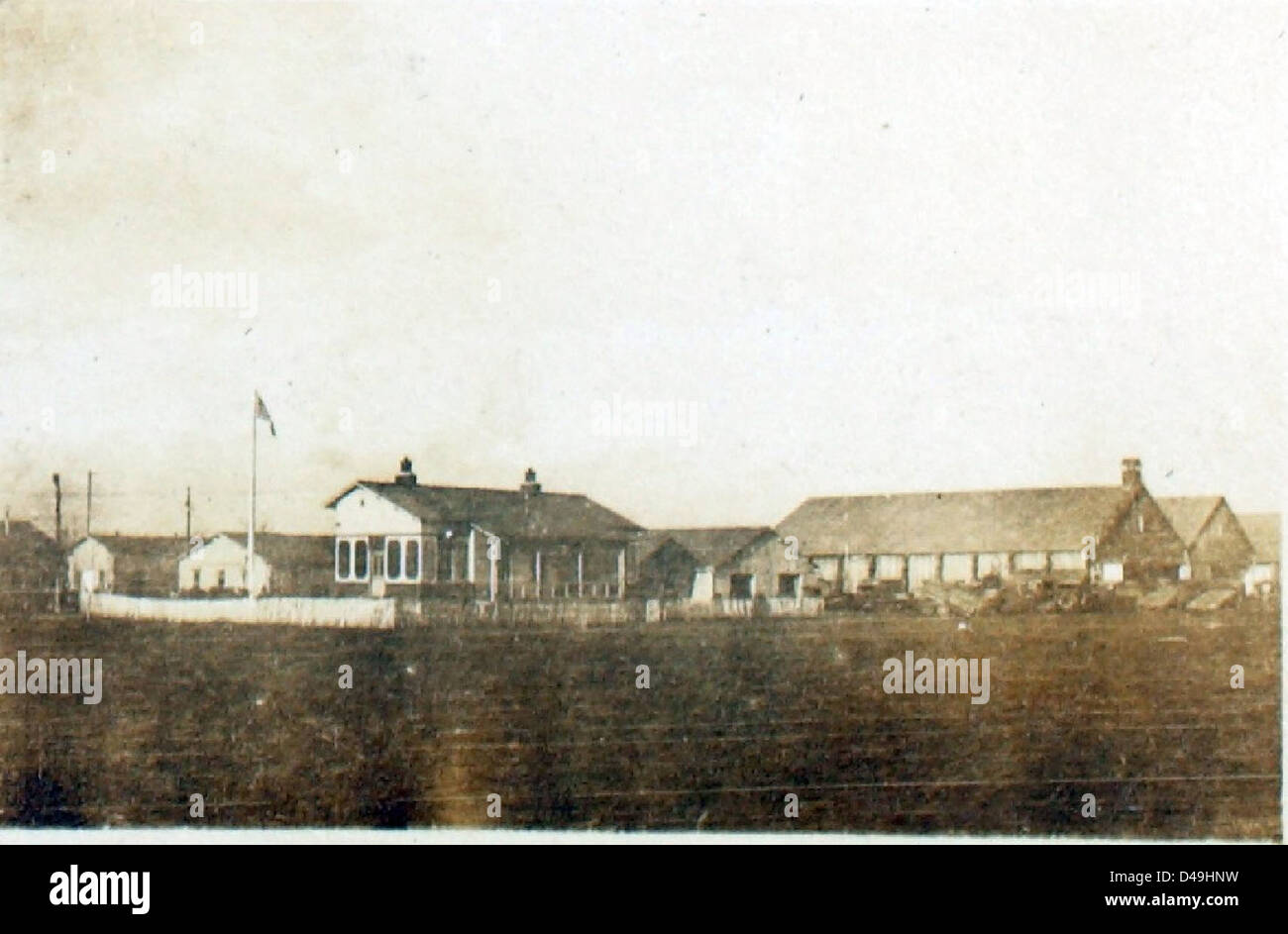 Il quartier generale del 2nd A.I.C. (Air Instructional Command) fu un'installazione militare chiave in Iraq, concentrandosi sulle operazioni aeree e sull'addestramento per la Royal Air Force durante le sue operazioni in Medio Oriente. Foto Stock