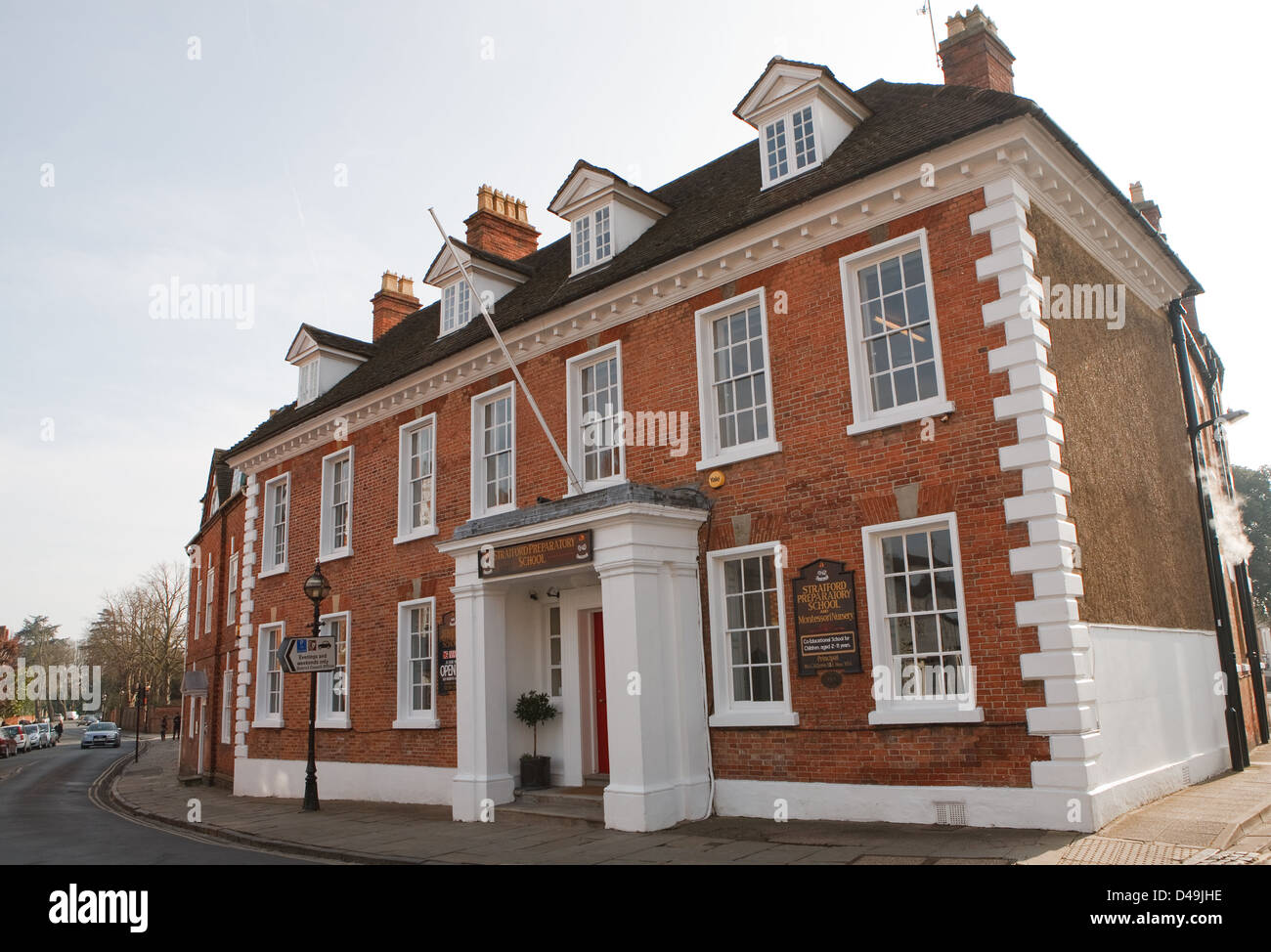 Stratford scuola preparatoria in Stratford Upon Avon Foto Stock