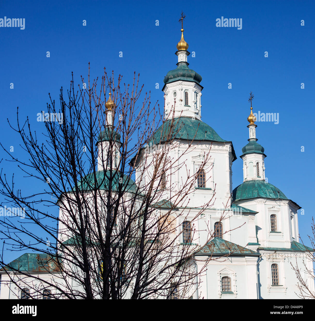 Chiesa della Resurrezione, 1702 Autore sconosciuto, Sumy, Ucraina Foto Stock