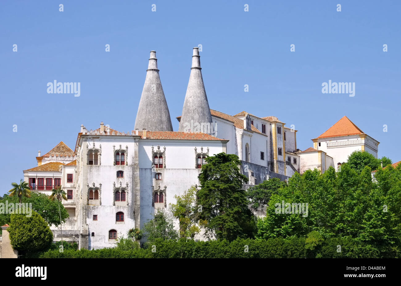 Sintra Palacio Nacional de Sintra 04 Foto Stock