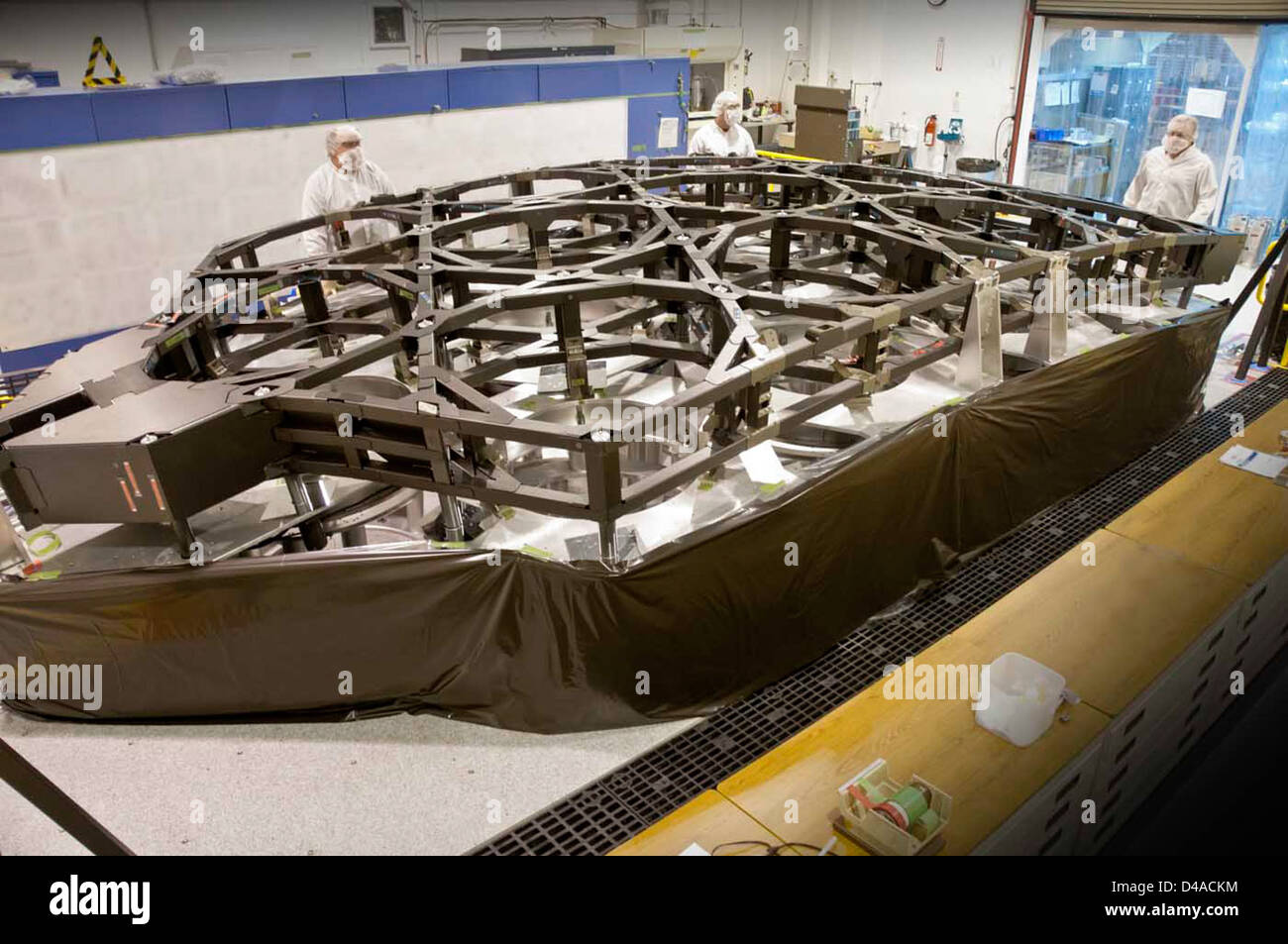 James Webb Space Telescope volo struttura Backplane Foto Stock