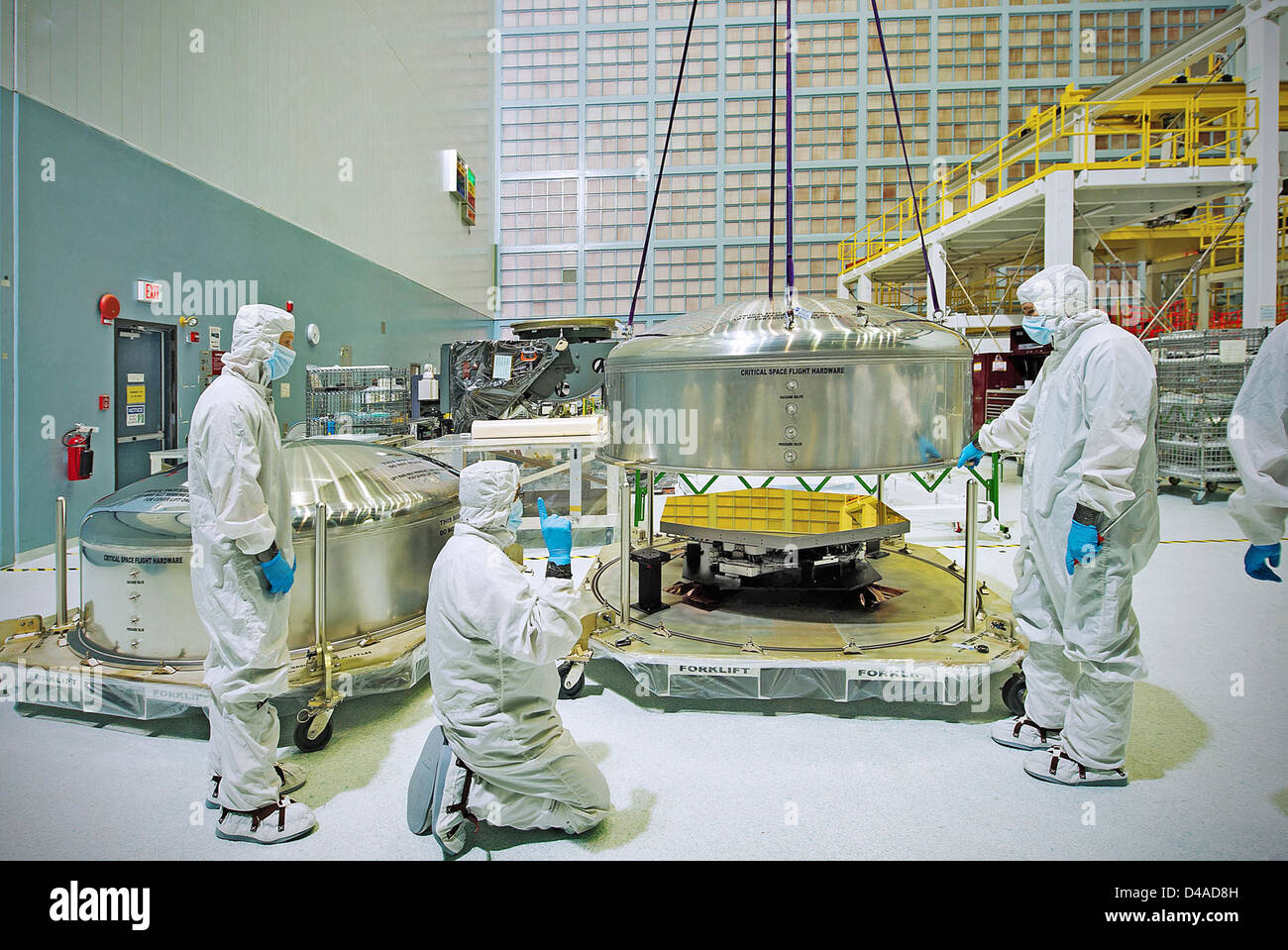 James Webb Space Telescope specchi di volo presso la NASA Goddard Foto Stock