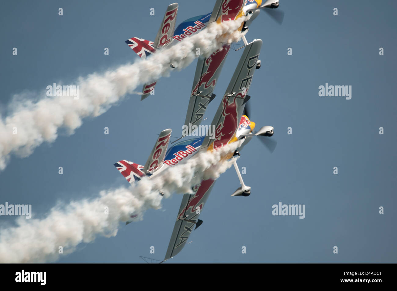 Red Bull mattatori Team Display Foto Stock