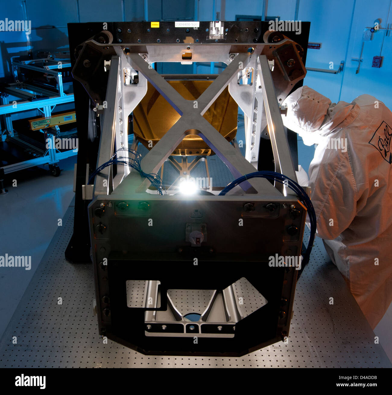 NASA Webb Telescope Team completa traguardo ottico Foto Stock