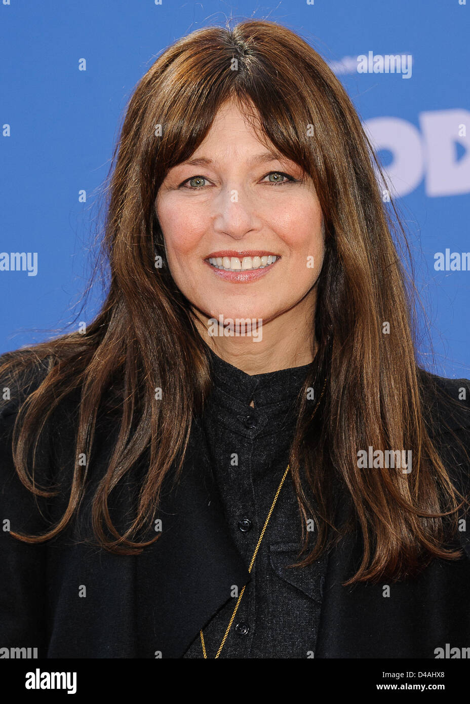 New York, Stati Uniti d'America. Il 10 marzo 2013. Catherine Keener assiste la prima mondiale di "Croods' a AMC Loews Lincoln Square. Credito: Patrick Morisson / Alamy Live News Foto Stock