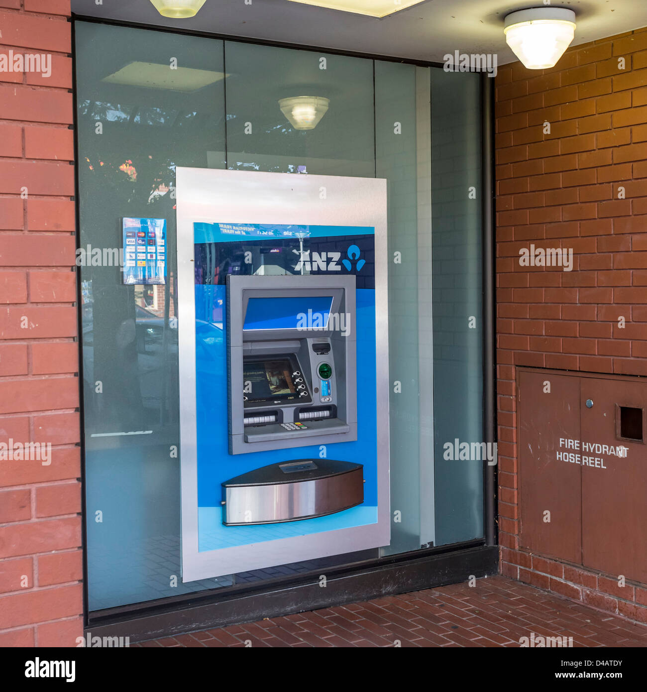 ANZ Bank ATM Foto Stock